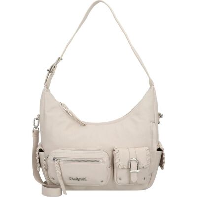 Desigual, Damen, Handtasche, Omnia Schultertasche 31 cm, Weiss Desigual, Damen, Handtasche, Omnia Schultertasche 31 cm, Weiss