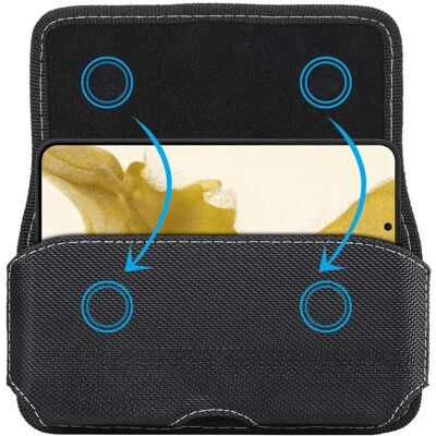 Cover-Discount, Bauchtasche, Horizontale Oxford Gurttasche mit Clip / XL Cover-Discount, Bauchtasche, Horizontale Oxford Gurttasche mit Clip / XL