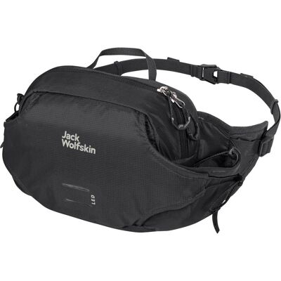 Jack Wolfskin, Unisex, Bauchtasche, Velo Trail, Grau, Schwarz Jack Wolfskin, Unisex, Bauchtasche, Velo Trail, Grau, Schwarz