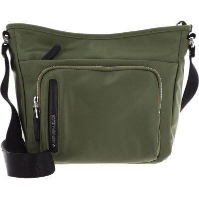 Mandarina Duck, Damen, Handtasche, Mittlere Crossover-Tasche mit Metallverschlüssen und verstellbarem Schultergurt, Grün Mandarina Duck, Damen, Handtasche, Mittlere Crossover-Tasche mit Metallverschlüssen und verstellbarem Schultergurt, Grün