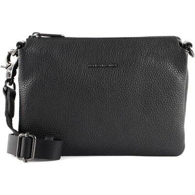 Mandarina Duck, Damen, Handtasche, Umhängetasche Mellow Leather Pochette FZT82, Schwarz Mandarina Duck, Damen, Handtasche, Umhängetasche Mellow Leather Pochette FZT82, Schwarz