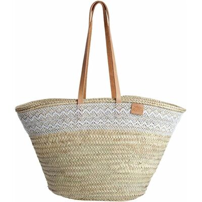 EDM, Damen, Handtasche, DHandtasche Cala Spitze 55 x 35 cm, Beige EDM, Damen, Handtasche, DHandtasche Cala Spitze 55 x 35 cm, Beige