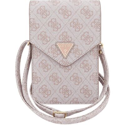 Guess Damen, Handtasche, Universal Wallet Triangle 4G (GUCWB2P4BLTRP) Adjustable Strap, Eco-Leather, Two Layer Pink, Pink Guess Damen, Handtasche, Universal Wallet Triangle 4G (GUCWB2P4BLTRP) Adjustable Strap, Eco-Leather, Two Layer Pink, Pink