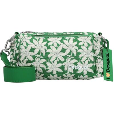 Desigual, Damen, Handtasche, Viceversa Umhängetasche 23.5 cm, Grün Desigual, Damen, Handtasche, Viceversa Umhängetasche 23.5 cm, Grün