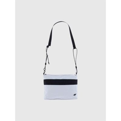 4F, Damen, Tasche, Tasche, Beutel, Grau, Silber 4F, Damen, Tasche, Tasche, Beutel, Grau, Silber