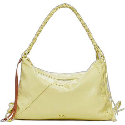 Desigual, Damen, Handtasche, Rodio Leiria Shoulder Bag, Gelb Desigual, Damen, Handtasche, Rodio Leiria Shoulder Bag, Gelb
