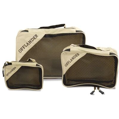 Offlander Zestaw Organizerów Na Ubrania, Packsack, Braun, Beige Offlander Zestaw Organizerów Na Ubrania, Packsack, Braun, Beige