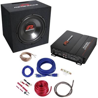 Renegade RBK550XL Autosubwoofer-Set - Car Audio Renegade RBK550XL Autosubwoofer-Set - Car Audio