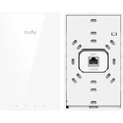 Cudy AC1200 Gigabit Wall-Plate Access Point (867 Mbit/s), Access Point Cudy AC1200 Gigabit Wall-Plate Access Point (867 Mbit/s), Access Point