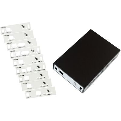 MikroTik Universal indoor case for, Server Zubehör, Schwarz MikroTik Universal indoor case for, Server Zubehör, Schwarz