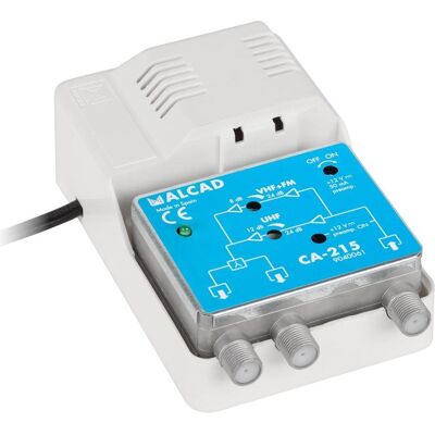 LP 12V CA-215 ALCAD Breitband-Antennenverstärker, Access Point LP 12V CA-215 ALCAD Breitband-Antennenverstärker, Access Point