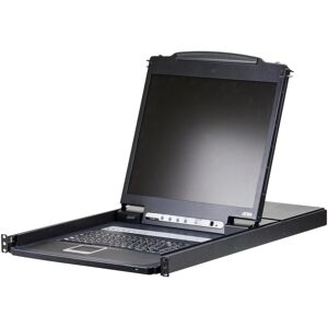 Aten 8-Port 19" LCD KVM Switch, KVM Switch, Schwarz Aten 8-Port 19" LCD KVM Switch, KVM Switch, Schwarz
