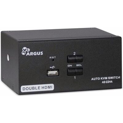 Intertech KVM AS-22HA HDMI HDMI, USB, KVM Switch, Schwarz Intertech KVM AS-22HA HDMI HDMI, USB, KVM Switch, Schwarz