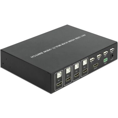 Delock Multiview, KVM Switch, Schwarz Delock Multiview, KVM Switch, Schwarz