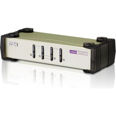 Aten Cs84u, KVM Switch, Silber, Schwarz, Grau Aten Cs84u, KVM Switch, Silber, Schwarz, Grau