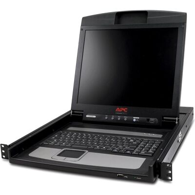 APC LCD Console 43,18 cm 17 Zoll (EN), KVM Switch, Schwarz APC LCD Console 43,18 cm 17 Zoll (EN), KVM Switch, Schwarz