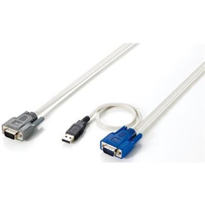 LevelOne Kabelsatz zu KVM-Switchs, USB, VGA, 1.8m, KVM-Switch Kabel LevelOne Kabelsatz zu KVM-Switchs, USB, VGA, 1.8m, KVM-Switch Kabel