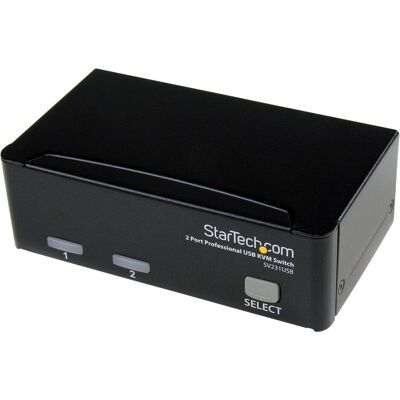StarTech SV231USBGB, KVM Switch, Schwarz StarTech SV231USBGB, KVM Switch, Schwarz