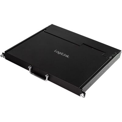 LogiLink LCD-KVM-Konsole mit 8-Port KVM-Switch, VGA, USB-A, PS/2, geringe Einbautiefe, QWERTY, KVM Switch LogiLink LCD-KVM-Konsole mit 8-Port KVM-Switch, VGA, USB-A, PS/2, geringe Einbautiefe, QWERTY, KVM Switch