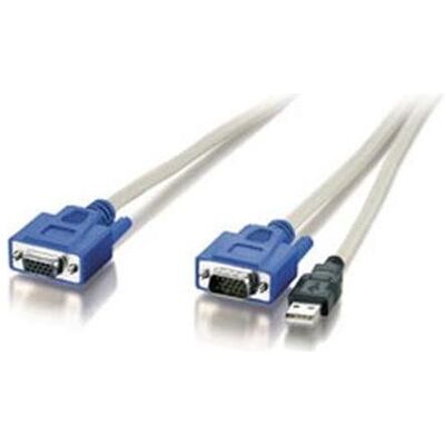 LevelOne Kabelsatz zu KVM-Switchs, USB, VGA, 1.8m, KVM-Switch Kabel LevelOne Kabelsatz zu KVM-Switchs, USB, VGA, 1.8m, KVM-Switch Kabel