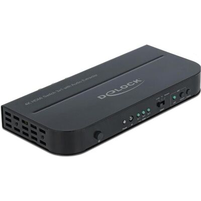 Delock Umschalter 3 Port HDMI, inkl. Audio Extraktor HDMI, Switch Box Delock Umschalter 3 Port HDMI, inkl. Audio Extraktor HDMI, Switch Box