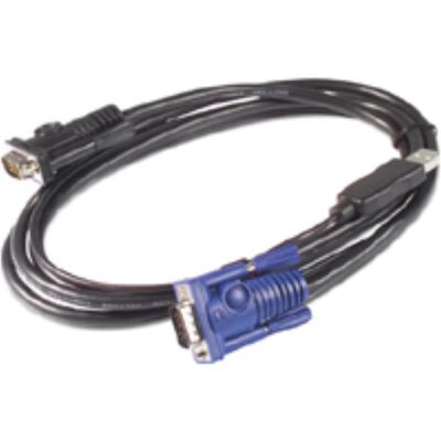 APC KVM VGA USB Kabel 1,8m, KVM-Switch Kabel APC KVM VGA USB Kabel 1,8m, KVM-Switch Kabel