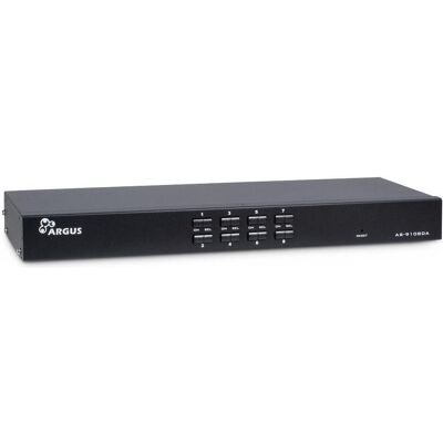Intertech KVM-Switch AS-9108DA RackmountDVI,8xDVI/USB/Audio, KVM Switch, Schwarz Intertech KVM-Switch AS-9108DA RackmountDVI,8xDVI/USB/Audio, KVM Switch, Schwarz