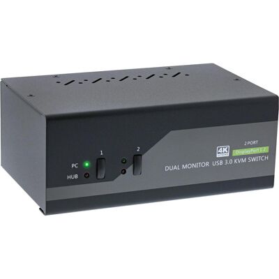 InLine Desktop Switch, KVM Switch, Schwarz InLine Desktop Switch, KVM Switch, Schwarz