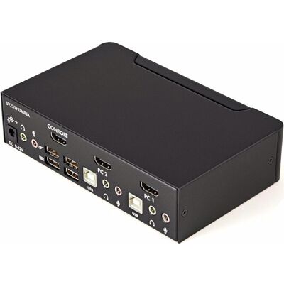 StarTech 2 Port USB HDMI KVM Switch, KVM Switch, Schwarz StarTech 2 Port USB HDMI KVM Switch, KVM Switch, Schwarz
