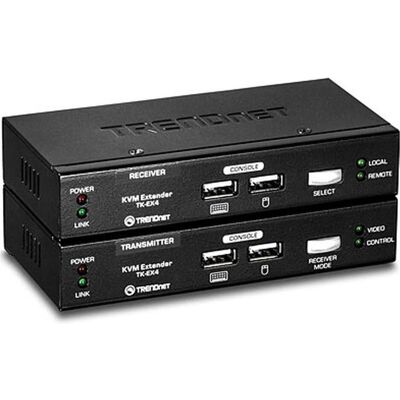 Trendnet VGA, USB, KVM Switch, Schwarz Trendnet VGA, USB, KVM Switch, Schwarz
