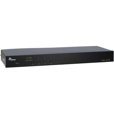Intertech 4-Port KVM-Switch, 4 x, USB, VGA, KVM Switch, Schwarz Intertech 4-Port KVM-Switch, 4 x, USB, VGA, KVM Switch, Schwarz