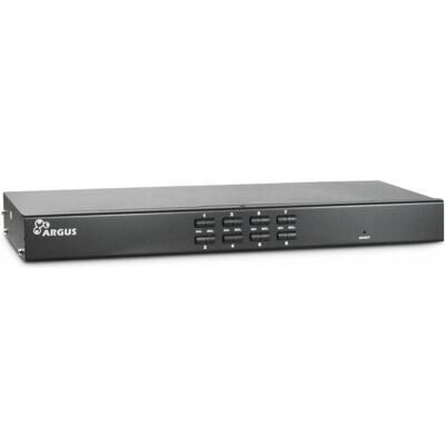 Intertech 8-Port KVM-Switch, USB/PS2, VGA, Hz, -12V, KVM Switch, Schwarz Intertech 8-Port KVM-Switch, USB/PS2, VGA, Hz, -12V, KVM Switch, Schwarz