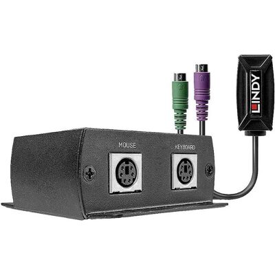 Lindy PS/2 — RJ45, KVM Switch, Schwarz Lindy PS/2 — RJ45, KVM Switch, Schwarz