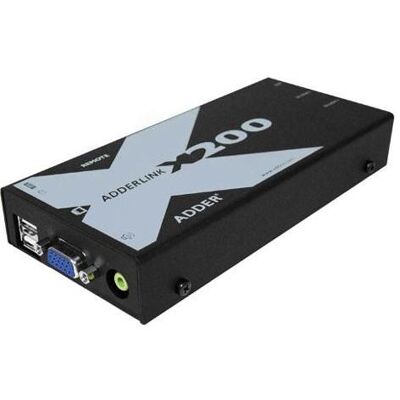 ADDERLink X200-USB/P, KVM Switch, Schwarz ADDERLink X200-USB/P, KVM Switch, Schwarz