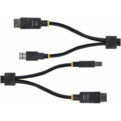 StarTech DU1226-KVM-CABLE 1.8M DISPLAYPORT/USB KVM CABLE NMS NS, KVM-Switch Kabel StarTech DU1226-KVM-CABLE 1.8M DISPLAYPORT/USB KVM CABLE NMS NS, KVM-Switch Kabel