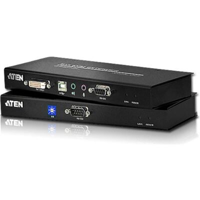 Aten CE600 KVM Verlängerung DVI, USB, KVM Switch, Schwarz Aten CE600 KVM Verlängerung DVI, USB, KVM Switch, Schwarz
