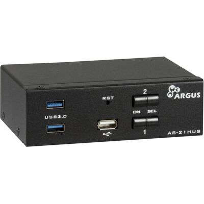 Intertech Inter-Tech IPC KVM Switch AS-21HUS, KVM Switch, Schwarz Intertech Inter-Tech IPC KVM Switch AS-21HUS, KVM Switch, Schwarz