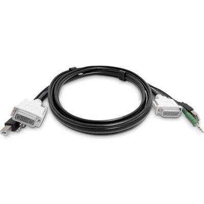 StarTech .com SKDVMMKVM06-TAA, 1,8 m, USB, USB, Schwarz, DVI/USB-B/3.5mm, DVI/USB-A/3.5mm, KVM-Switch Kabel StarTech .com SKDVMMKVM06-TAA, 1,8 m, USB, USB, Schwarz, DVI/USB-B/3.5mm, DVI/USB-A/3.5mm, KVM-Switch Kabel