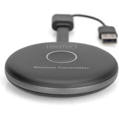 Digitus Wireless HDMI Transmitter für DS-55317 (50 m), Wireless Transmitter, Schwarz, Grau Digitus Wireless HDMI Transmitter für DS-55317 (50 m), Wireless Transmitter, Schwarz, Grau