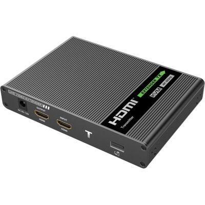 Techly IDATA HDMI-KVM67 KVM extender Transmitter & receiver, KVM Switch, Schwarz Techly IDATA HDMI-KVM67 KVM extender Transmitter & receiver, KVM Switch, Schwarz