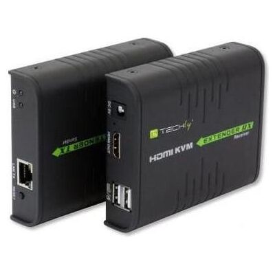 Techly Idata Hdmi-Kvm2 Kvm Extender, KVM Switch, Schwarz Techly Idata Hdmi-Kvm2 Kvm Extender, KVM Switch, Schwarz