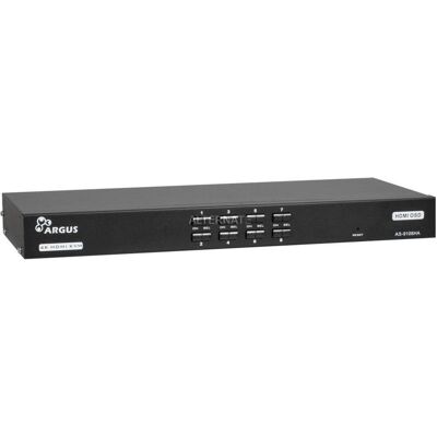 Intertech KVM-Switch AS-9108HA Rackmount HDMI, 8xHDMI/USB, KVM Switch, Schwarz Intertech KVM-Switch AS-9108HA Rackmount HDMI, 8xHDMI/USB, KVM Switch, Schwarz