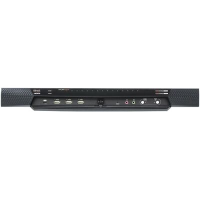 Aten KVM IP Switch 16-Port Cat 5 1 Local und 4 Rem, KVM Switch, Schwarz Aten KVM IP Switch 16-Port Cat 5 1 Local und 4 Rem, KVM Switch, Schwarz
