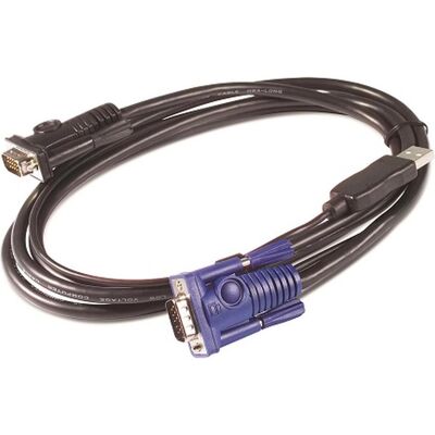 APC KVM VGA USB Kabel 1,8m, KVM-Switch Kabel APC KVM VGA USB Kabel 1,8m, KVM-Switch Kabel