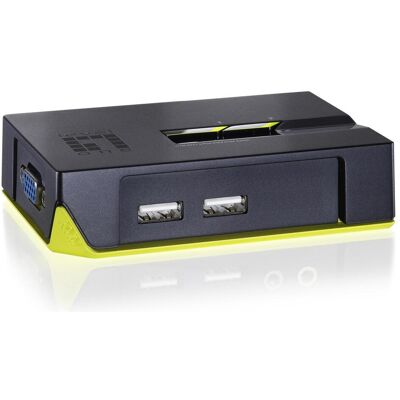 LevelOne Kvm-0222, KVM Switch, Grün, Schwarz LevelOne Kvm-0222, KVM Switch, Grün, Schwarz