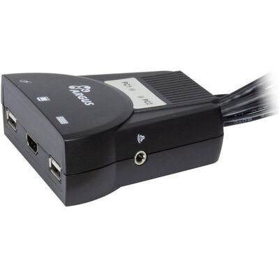 Intertech LS-21HA, KVM Switch, Schwarz Intertech LS-21HA, KVM Switch, Schwarz