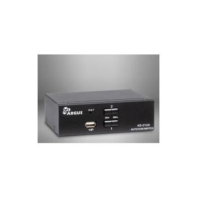 Intertech IPC KVM Switch AS-21UA Metall, KVM Switch, Schwarz Intertech IPC KVM Switch AS-21UA Metall, KVM Switch, Schwarz