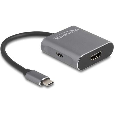 Delock USB Type-C™ Splitter (DP Alt Mode) zu 2 x HDMI MST mit USB Type-C™ PD, Switch Box Delock USB Type-C™ Splitter (DP Alt Mode) zu 2 x HDMI MST mit USB Type-C™ PD, Switch Box