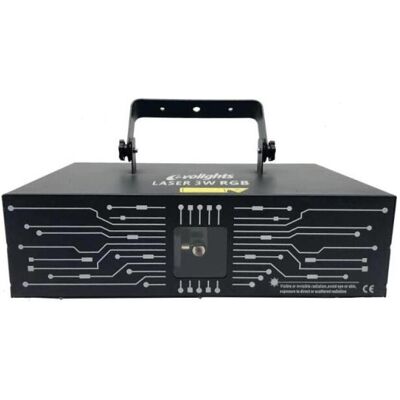 EVOLIGHTS LASER 3W RGB Profi-Bühnenachsen (3 W), Scheinwerfer, Mehrfarbig EVOLIGHTS LASER 3W RGB Profi-Bühnenachsen (3 W), Scheinwerfer, Mehrfarbig