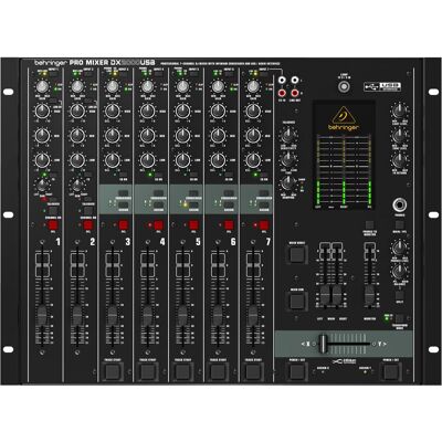 Behringer Pro Mixer Dx2000usb (Clubmixer), Mischpult, Schwarz Behringer Pro Mixer Dx2000usb (Clubmixer), Mischpult, Schwarz